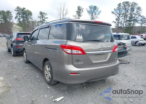 2015 Nissan Quest Sv из США, поврежденный, VIN JN8AE2KP5F9126570